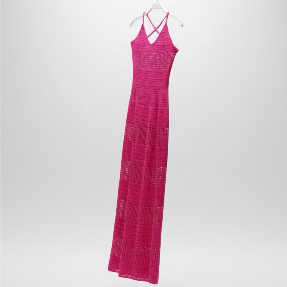 Pink Maxi Coverup